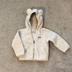Columbia Cozy Cream Hooded Jacket with Bear Ears